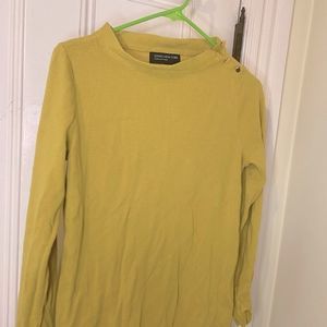 Jones New York collection yellow sweater , sz Lg